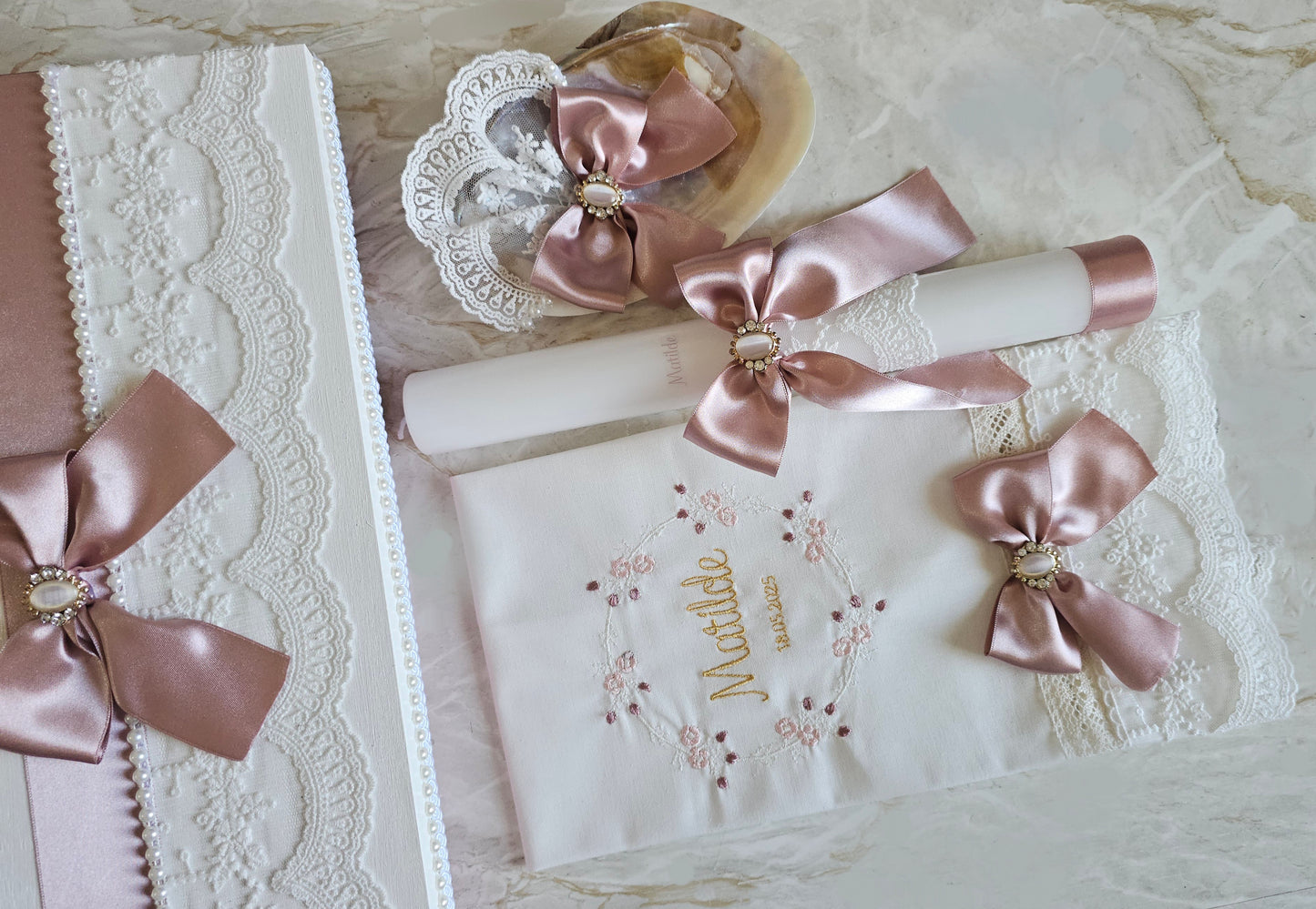 Conjunto de Batismo "Matilde"