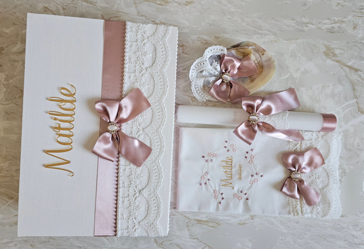 Conjunto de Batismo "Matilde"