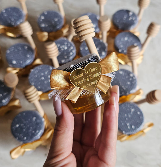 Pote mel 30g "Bodas de Ouro"