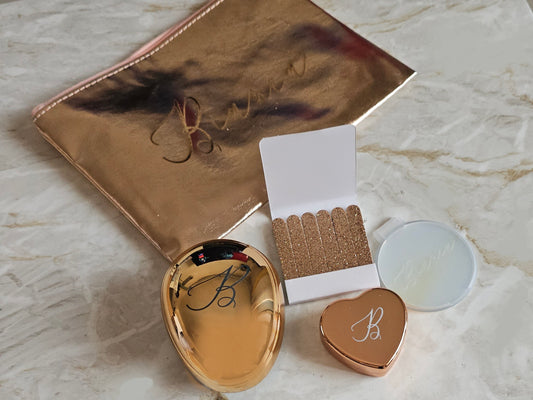 Kit de beleza "gold"