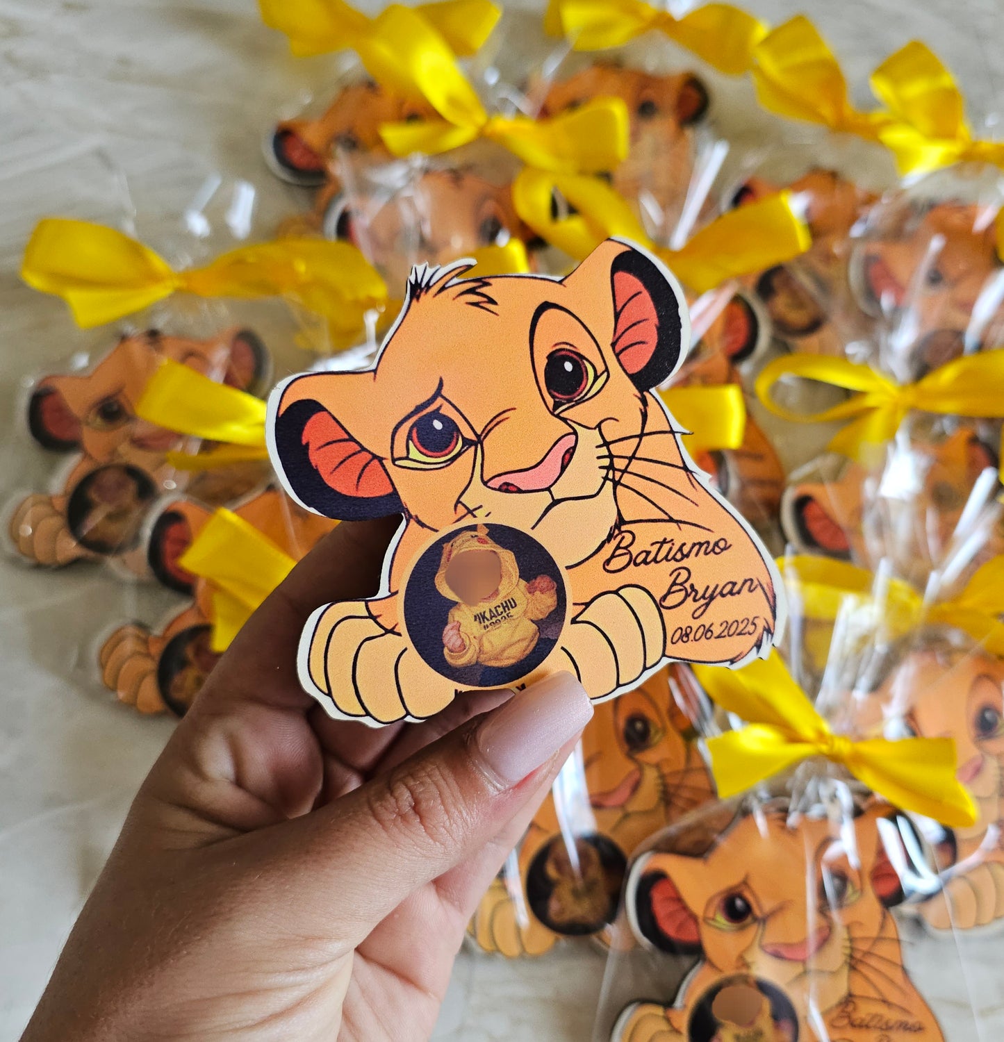 Íman personalizado formato "Simba"