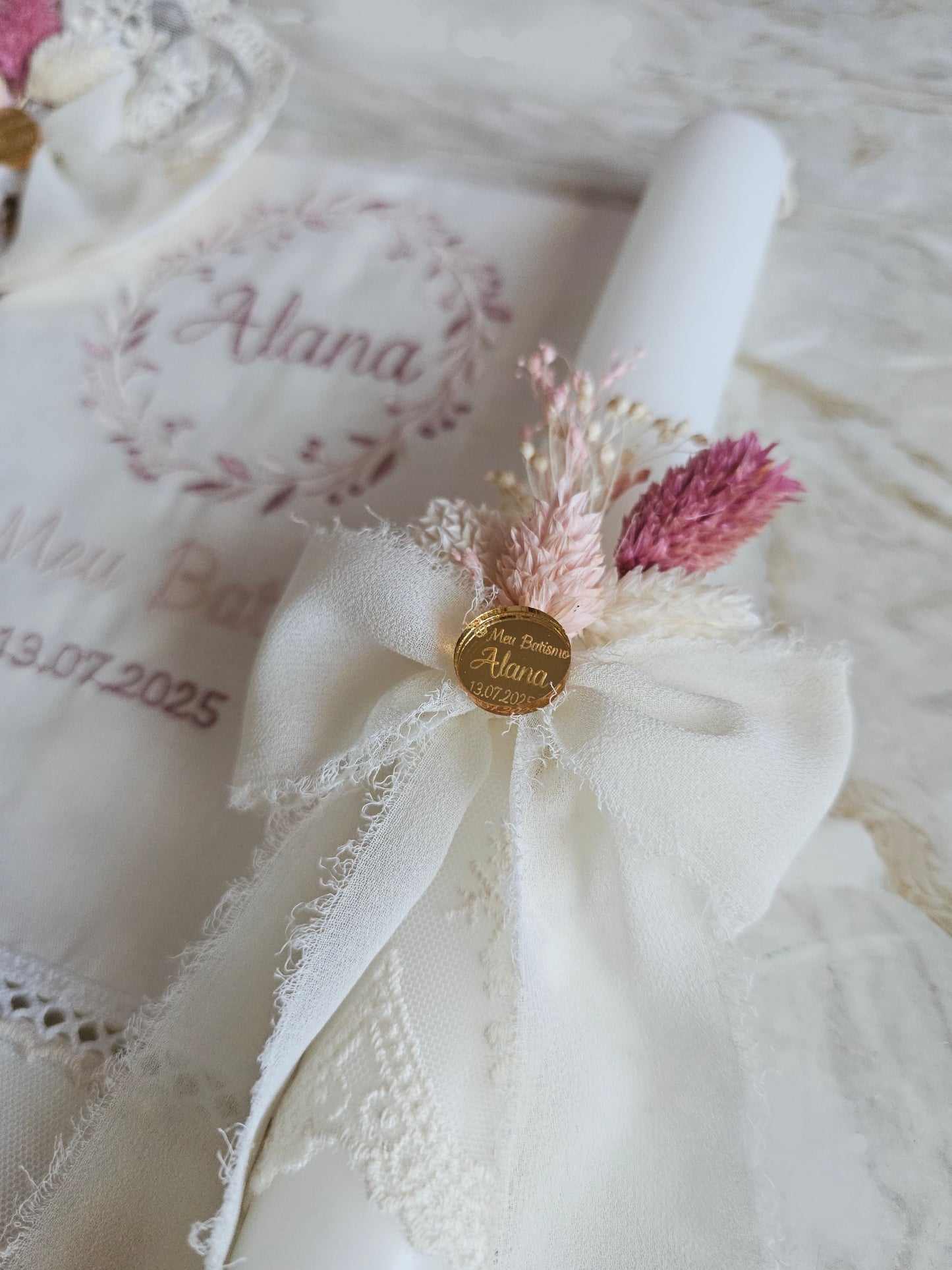 Conjunto de Batismo "Alana"