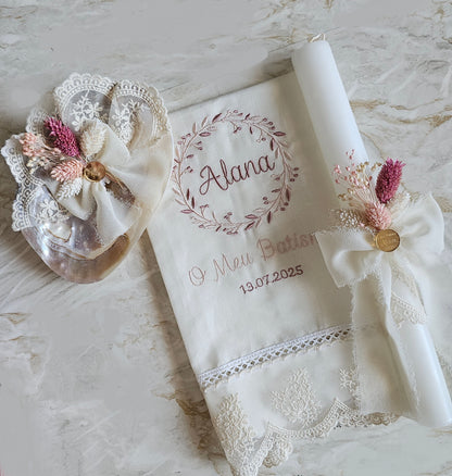 Conjunto de Batismo "Alana"