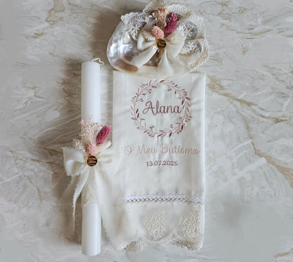 Conjunto de Batismo "Alana"