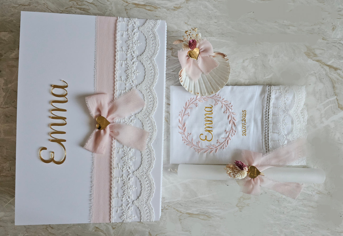 Conjunto de Batismo "Emma"