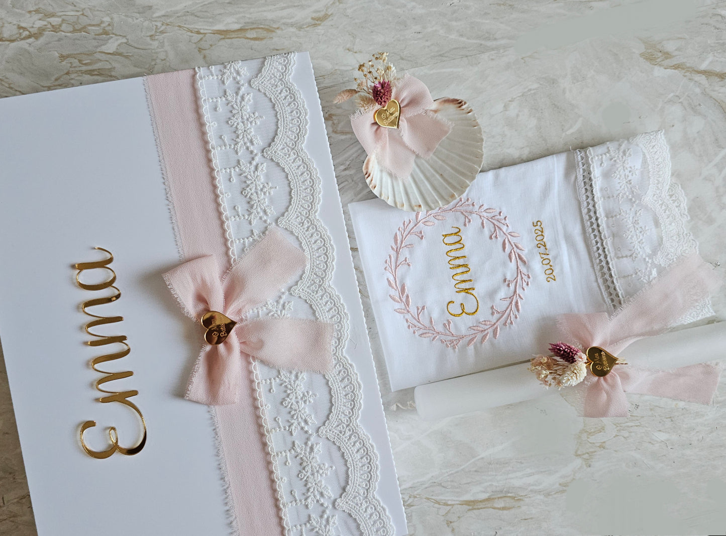 Conjunto de Batismo "Emma"