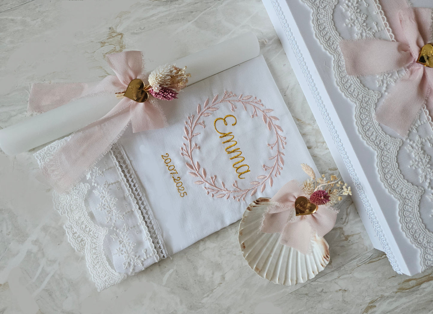 Conjunto de Batismo "Emma"