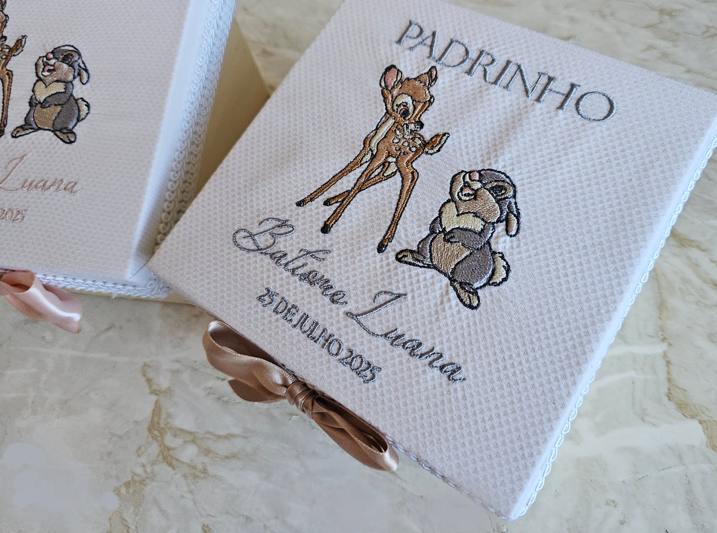 Caixas para Padrinhos "Bambi"