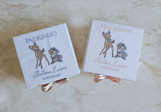 Caixas para Padrinhos "Bambi"
