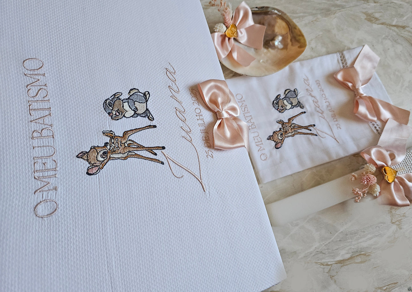 Conjunto de Batismo "Bambi"