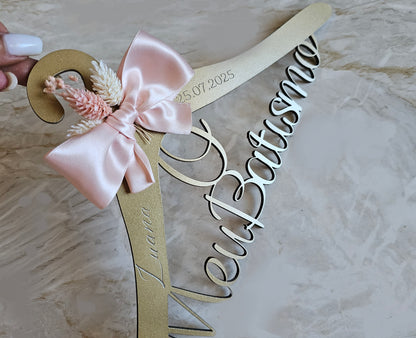 Cabide personalizado "Ouro"