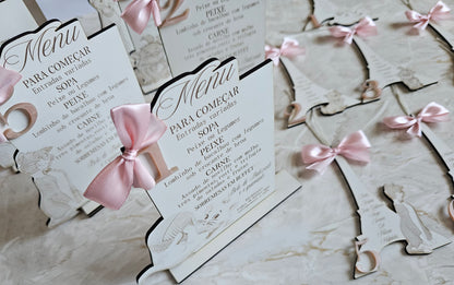 Marcador de mesa 2 em 1 ( Menu+ Marcador) Aristogatos