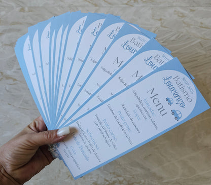 Menu personalizado "Carrinhos"