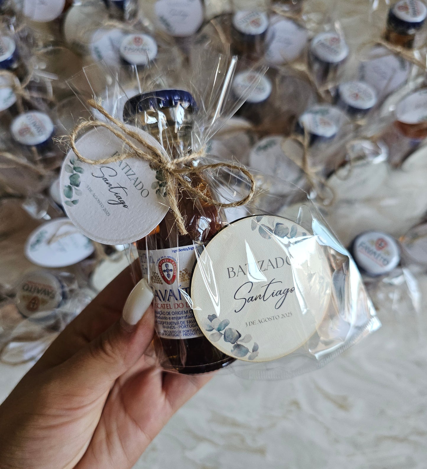 Kit moscatel + íman "Santiago"