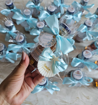 Kit mini concha + moscatel "Mar"