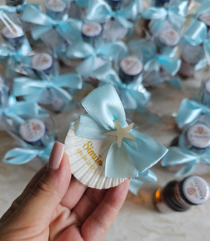 Kit mini concha + moscatel "Mar"