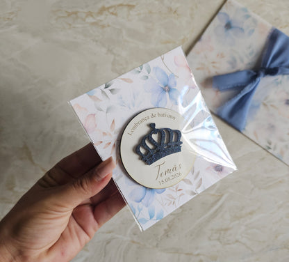 Íman personalizado c/aplicação em acrílico "Coroa"