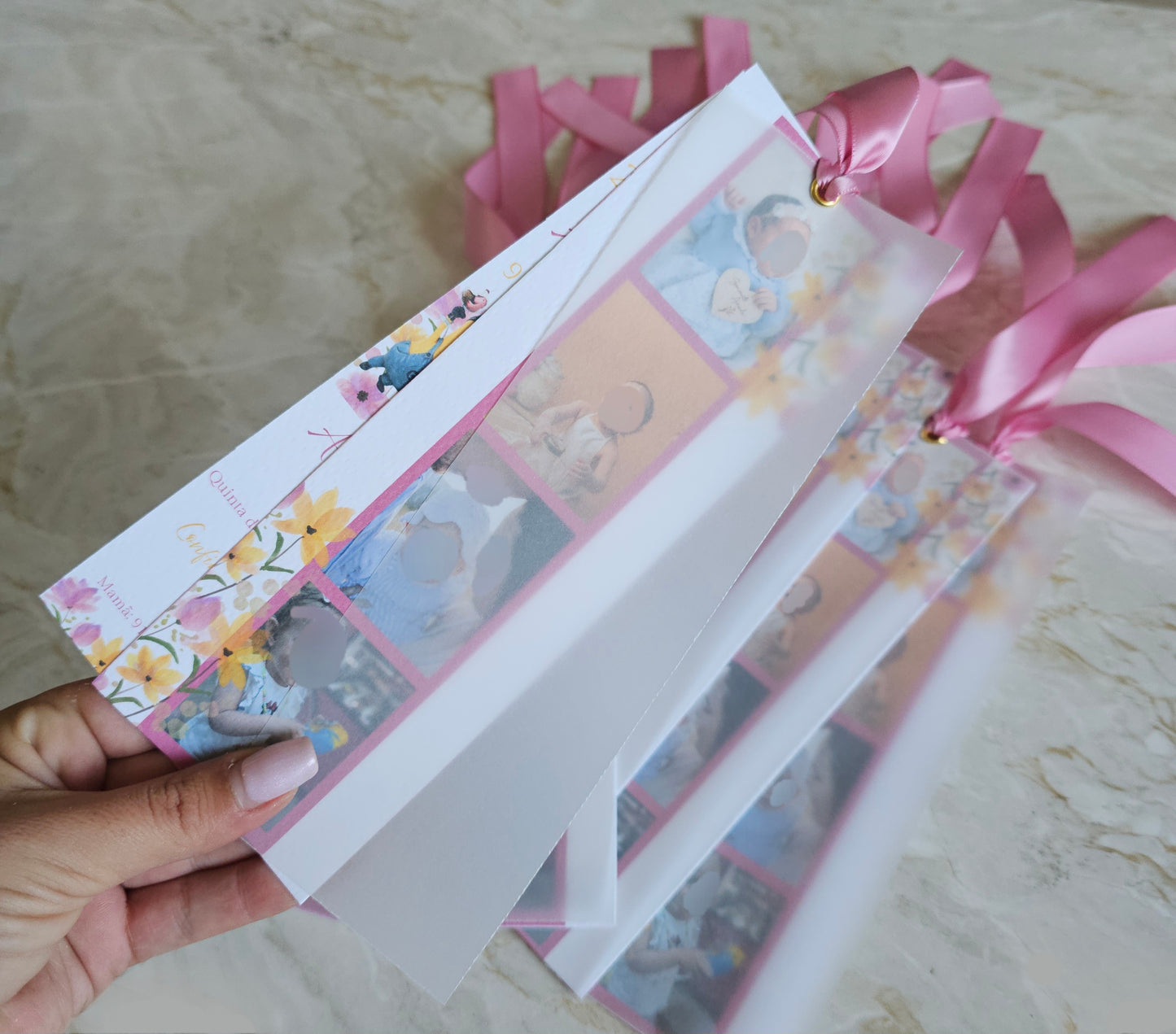 Convite 4 fotos "Ariana "