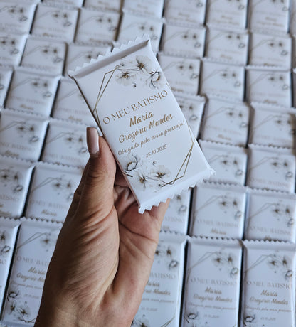 Chocolates 20g personalizados "Maria M."