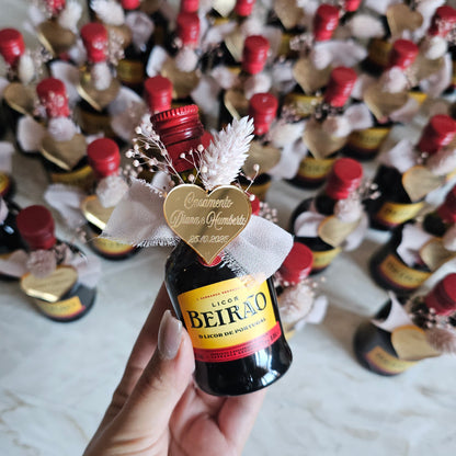 Miniatura licor beirão "Flores preservadas "