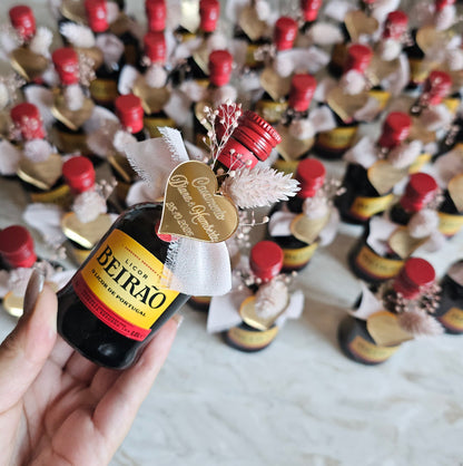 Miniatura licor beirão "Flores preservadas "