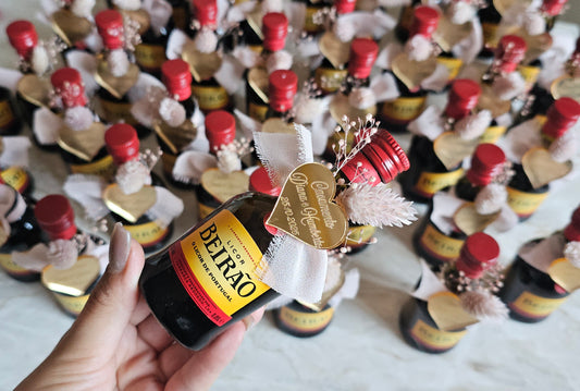 Miniatura licor beirão "Flores preservadas "