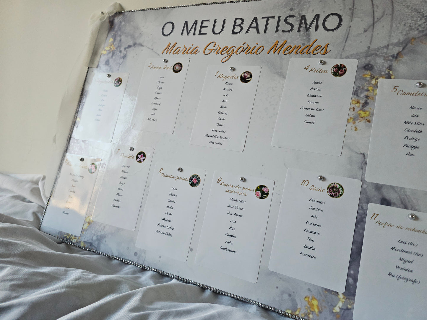 Placard mesas "Mármore"