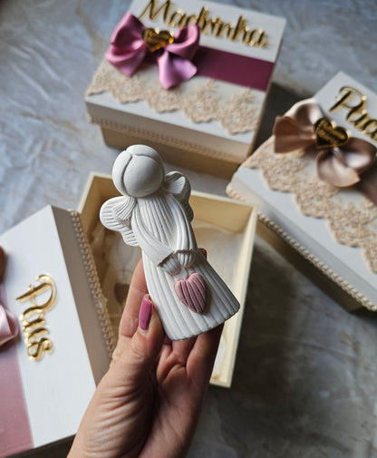 Caixas Padrinhos e Pais "Vitória ♡"