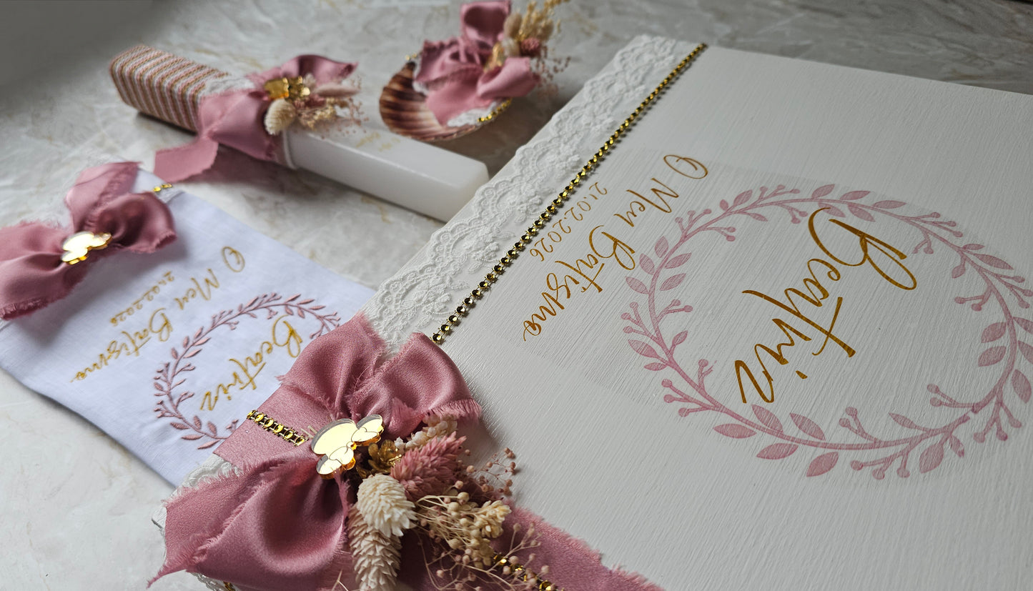 Conjunto de Batismo "Beatriz" Minnie