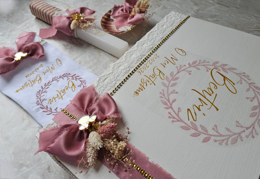 Conjunto de Batismo "Beatriz" Minnie