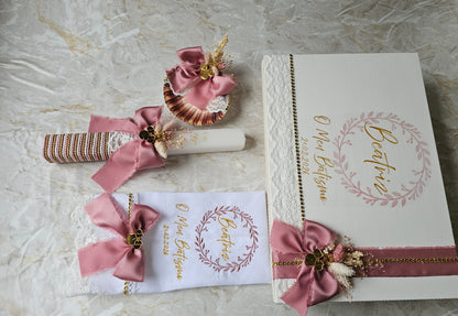 Conjunto de Batismo "Beatriz" Minnie