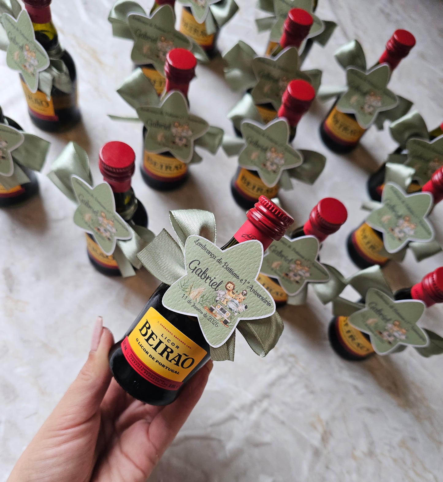 Miniatura de Beirão "estrela" tema selva