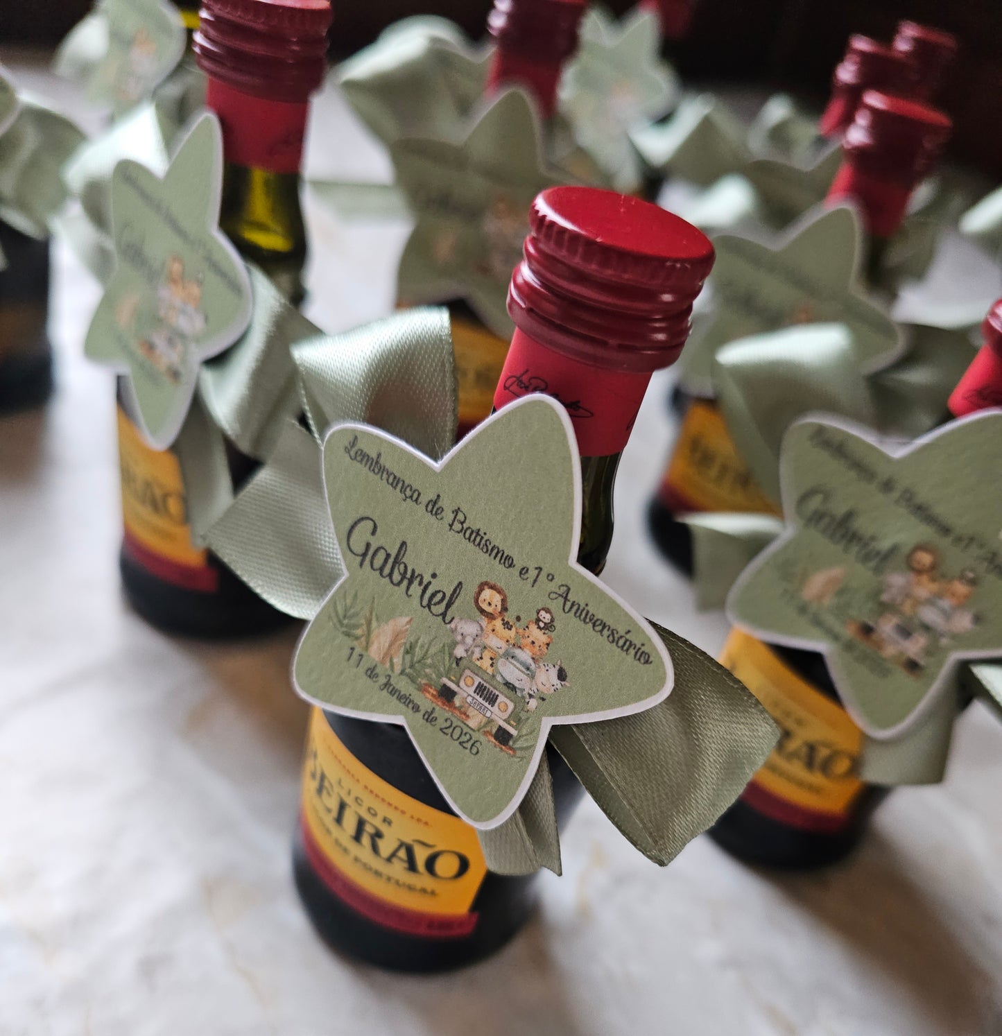 Miniatura de Beirão "estrela" tema selva