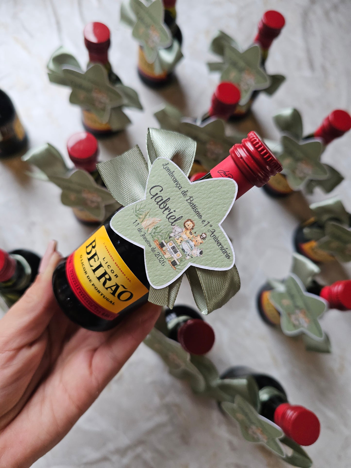 Miniatura de Beirão "estrela" tema selva