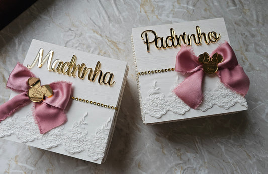 Caixa Padrinhos "Minnie"