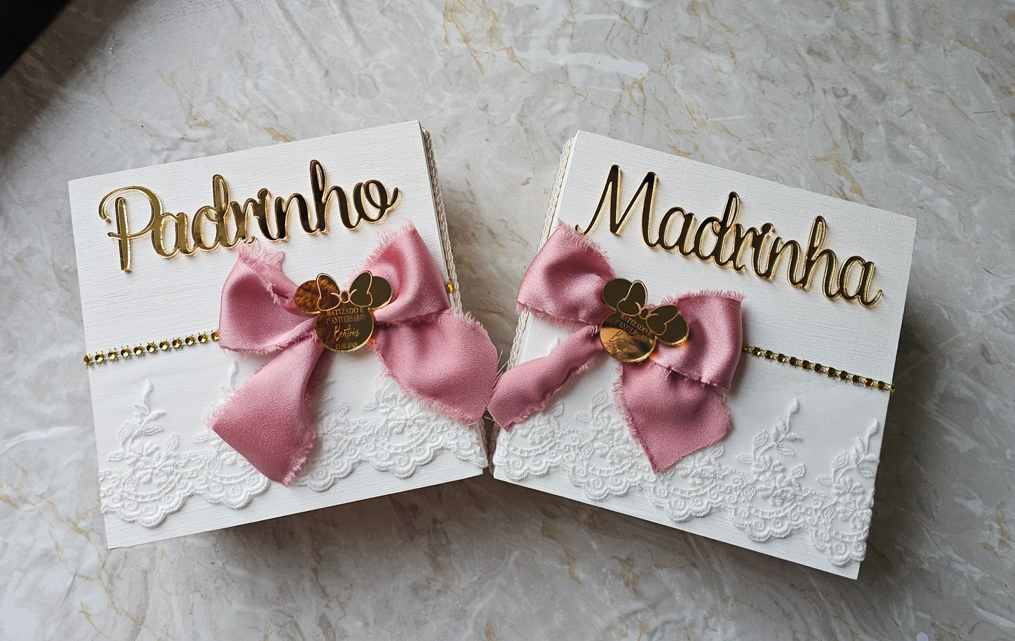 Caixa Padrinhos "Minnie"