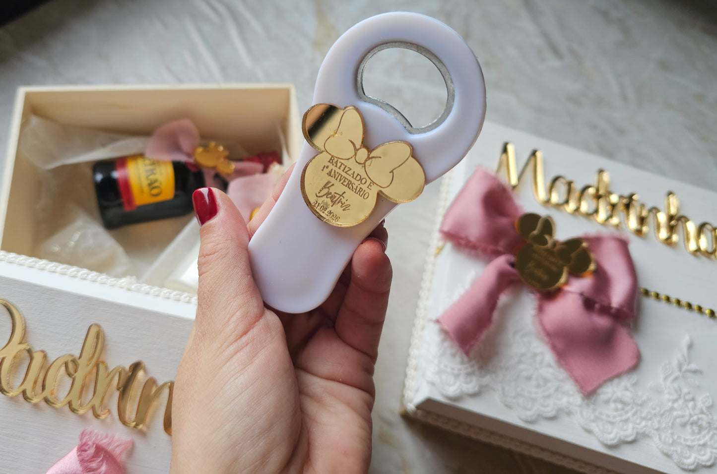 Caixa Padrinhos "Minnie"