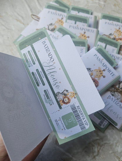 Convite passaporte Selva