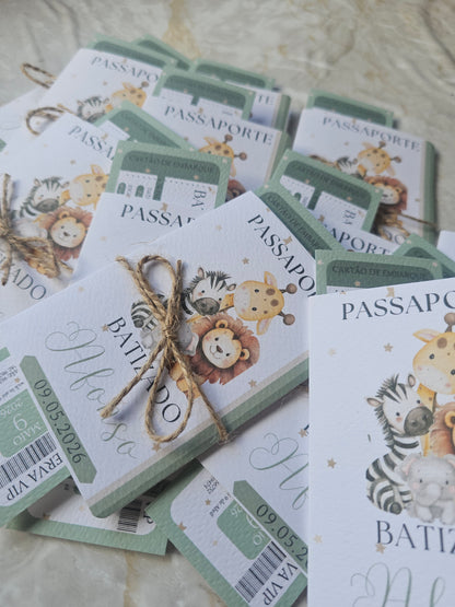 Convite passaporte Selva