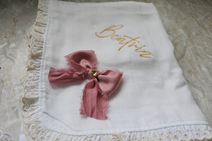 Acessórios bebé " Rosa chiffon"