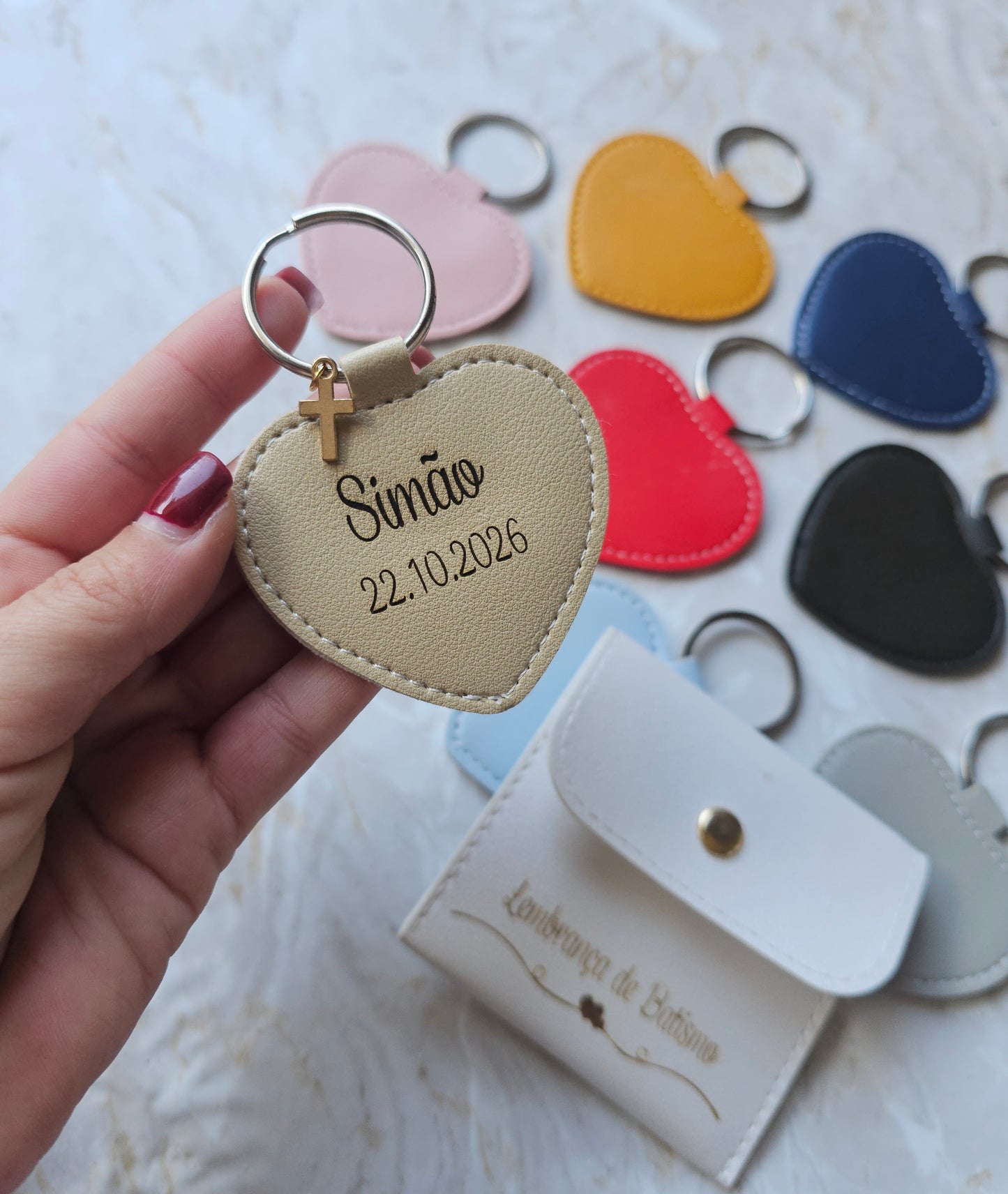Porta chaves personalizado + bolsa