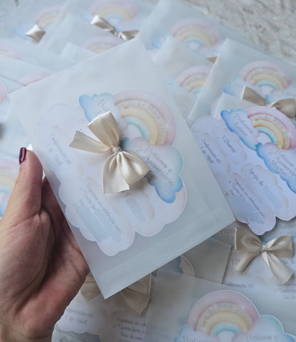 Convite Arco-íris 🌈