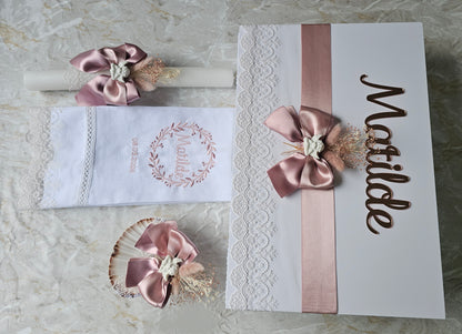 Conjunto de Batismo Matilde "Anjinho"