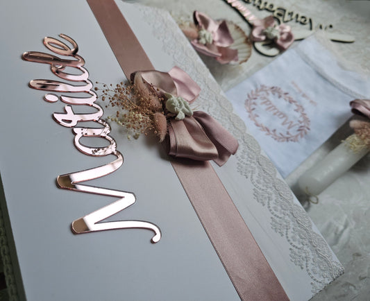 Conjunto de Batismo Matilde "Anjinho"