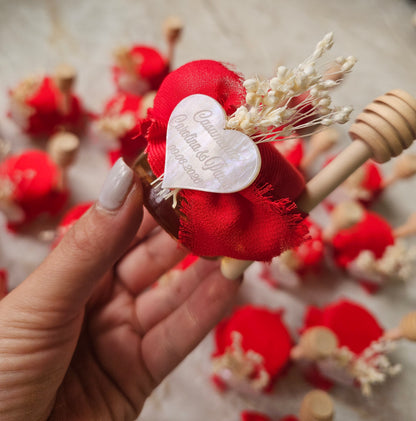 Pote de mel 30g casamento C&P