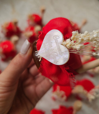 Pote de mel 30g casamento C&P
