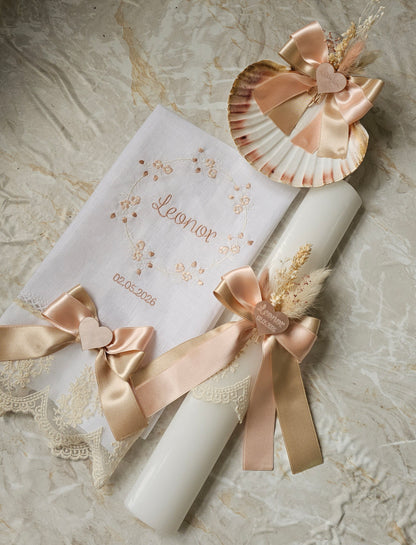 Conjunto de Batismo "Leonor" floral