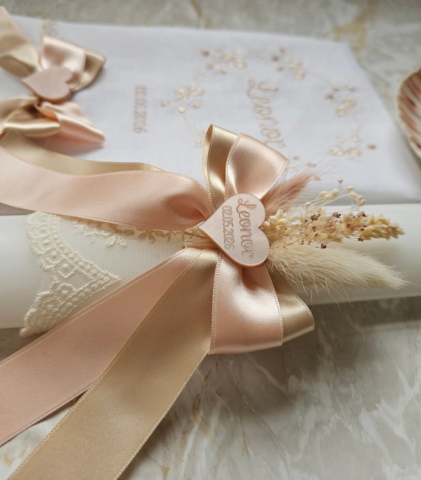 Conjunto de Batismo "Leonor" floral