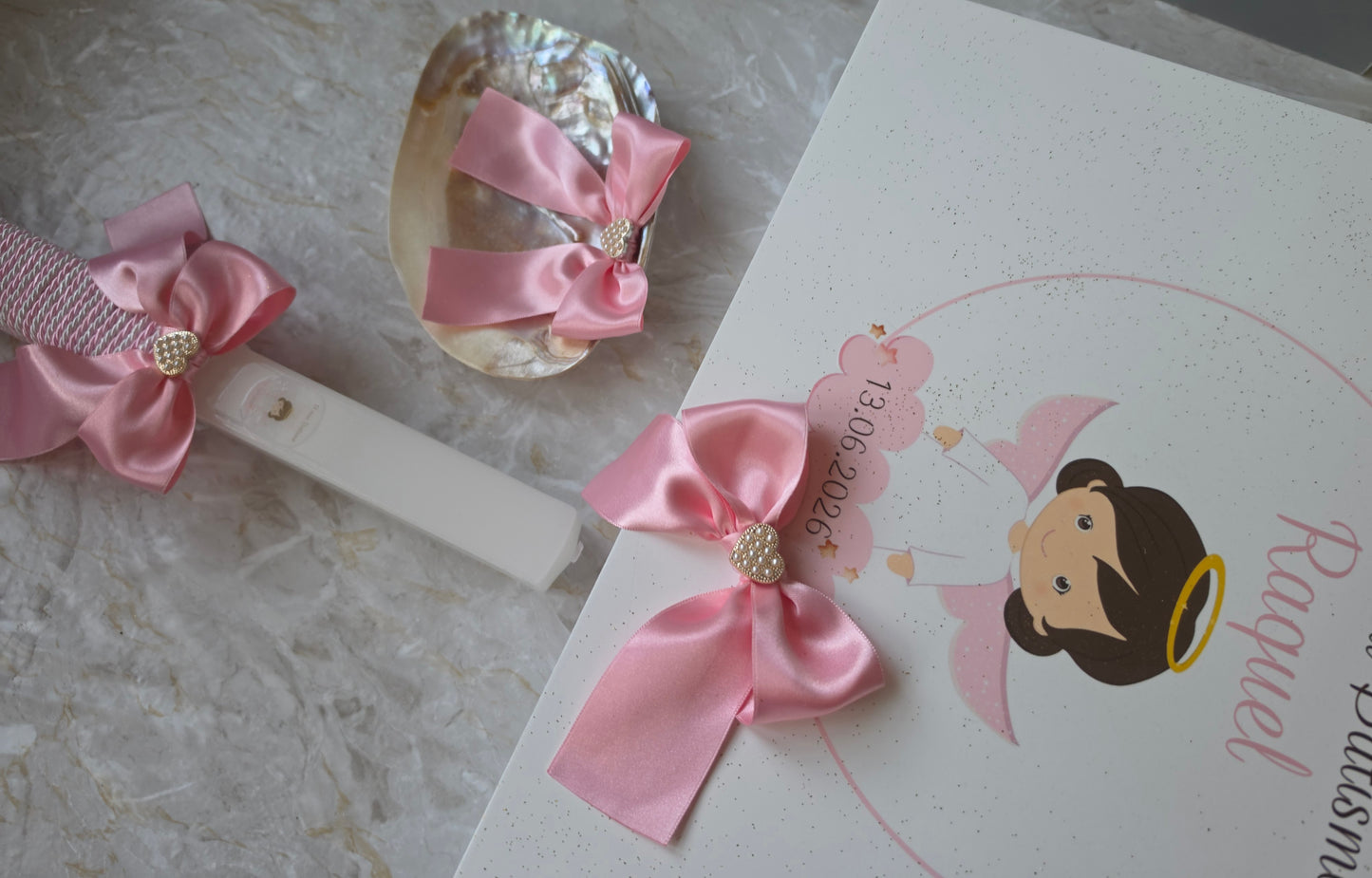 Conjunto de Batismo "Raquel" 👼