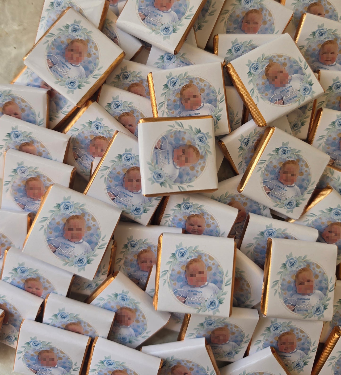 Napolitanas chocolate personalizadas